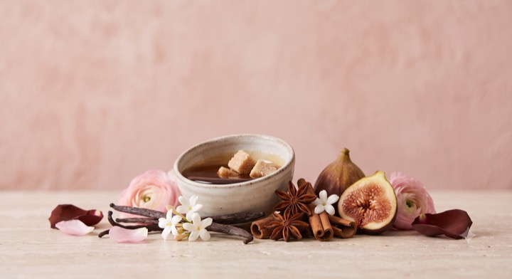 Perfume de perfil dulce